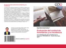 Copertina di Evaluación del control de inventarios y su incidencia