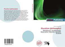 Bookcover of Pluralism (philosophy)