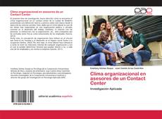 Couverture de Clima organizacional en asesores de un Contact Center