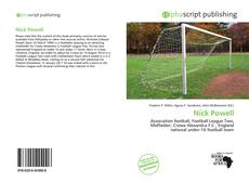 Обложка Nick Powell