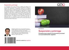 Couverture de Suspensión y prórroga