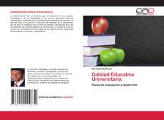 Couverture de Calidad Educativa Universitaria