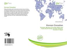 Buchcover von Korean Canadian