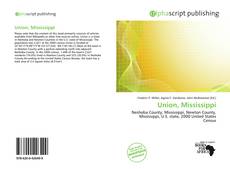 Обложка Union, Mississippi