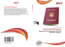 Bookcover of Australian Passport