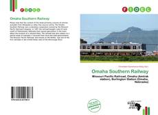 Copertina di Omaha Southern Railway