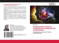 Buchcover von Comprensión lectora y rendimiento académico de matemáticas