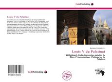 Capa do livro de Louis V du Palatinat 