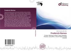 Buchcover von Frederick Baines