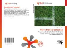 Portada del libro de Steve Stone (Footballer)