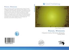 Portada del libro de Watson, Minnesota