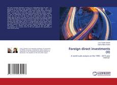 Buchcover von Foreign direct investments (II)