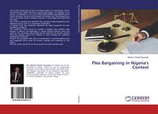 Bookcover of Plea Bargaining in Nigeria's Context