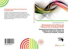 Portada del libro de Championnat d'Asie de l'Ouest de Football 2007