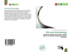 Copertina di Horacio Usandizaga