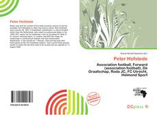 Portada del libro de Peter Hofstede