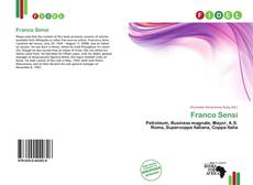 Copertina di Franco Sensi