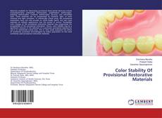 Buchcover von Color Stability Of Provisional Restorative Materials