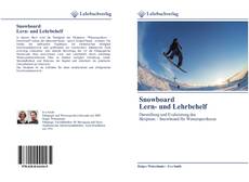Buchcover von SnowboardLern- und Lehrbehelf