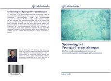 Bookcover of Sponsoring bei Sportgroßveranstaltungen
