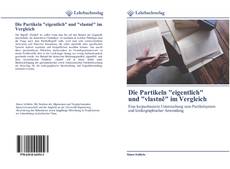 Bookcover of Die Partikeln "eigentlich" und "vlastně" im Vergleich