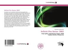 Capa do livro de Infiniti Pro Series 2005 