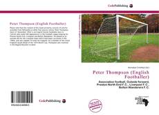 Обложка Peter Thompson (English Footballer)