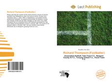 Capa do livro de Richard Thompson (Footballer) 