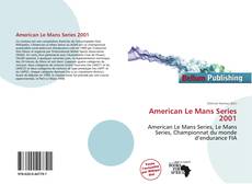 Portada del libro de American Le Mans Series 2001