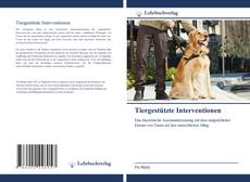 Buchcover von Tiergestützte Interventionen