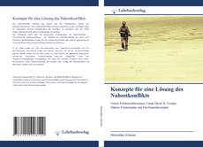 Buchcover von Konzepte für eine Lösung des Nahostkonflikts