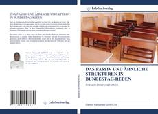 Portada del libro de DAS PASSIV UND ÄHNLICHE STRUKTUREN IN BUNDESTAG-REDEN