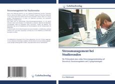 Portada del libro de Stressmanagement bei Studierenden