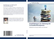 Portada del libro de Empfehlungen zur Stärkung der Gesundheitskompetenz