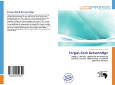 Fergus Beck Brownridge的封面