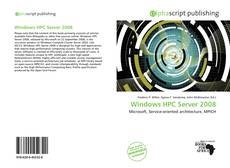 Bookcover of Windows HPC Server 2008