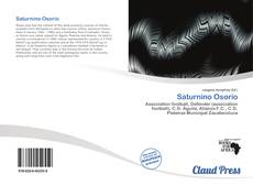 Portada del libro de Saturnino Osorio