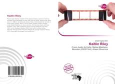 Portada del libro de Kaitlin Riley