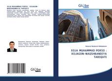Portada del libro de XOJA MUHAMMAD PORSO : XOJAGON-NAQSHBANDIYA TARIQATI