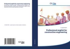 Borítókép a  Professional english for construction engineering - hoz