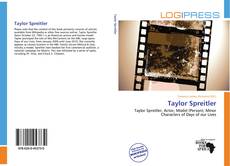 Taylor Spreitler的封面