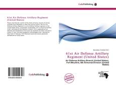 Capa do livro de 61st Air Defense Artillery Regiment (United States) 