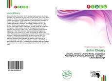 John Cleary的封面