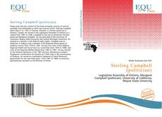 Buchcover von Sterling Campbell (politician)