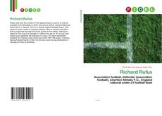 Richard Rufus kitap kapağı
