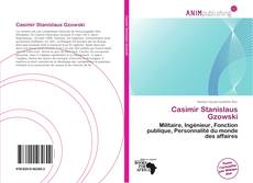 Capa do livro de Casimir Stanislaus Gzowski 