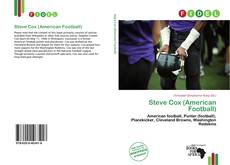 Steve Cox (American Football)的封面