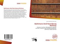 Couverture de Baltimore And Harrisburg Railway