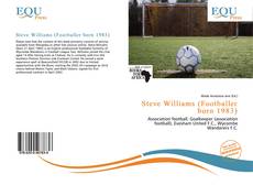 Steve Williams (Footballer born 1983)的封面