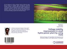 Bookcover of Voltage stability improvement in small hydro-power plant by using meta